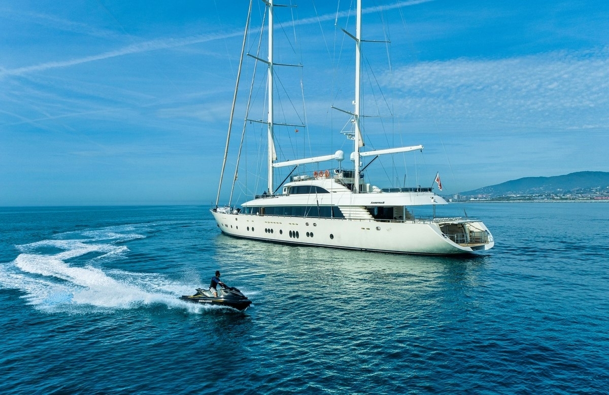 An image of Aresteas yacht