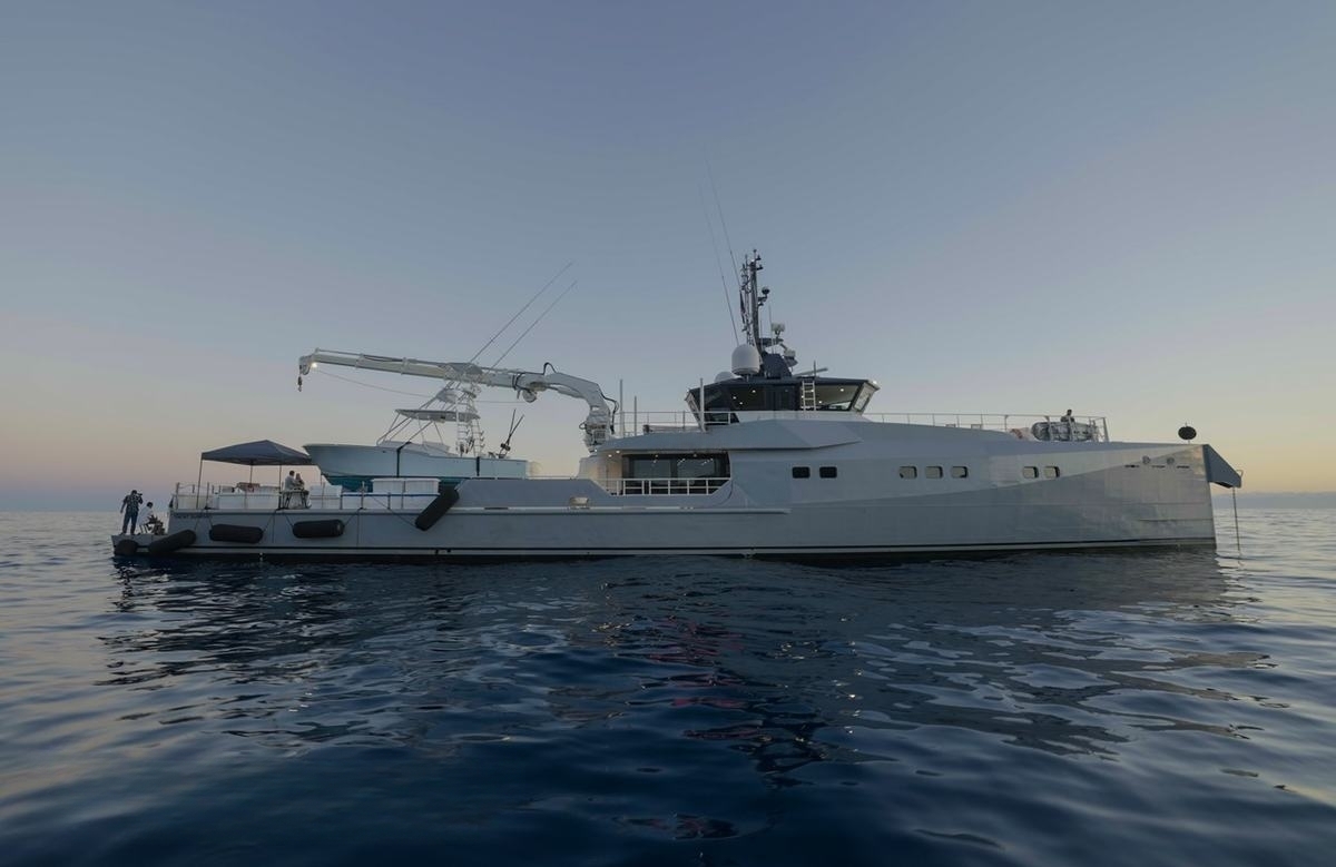 An image of Bad Company Support yacht