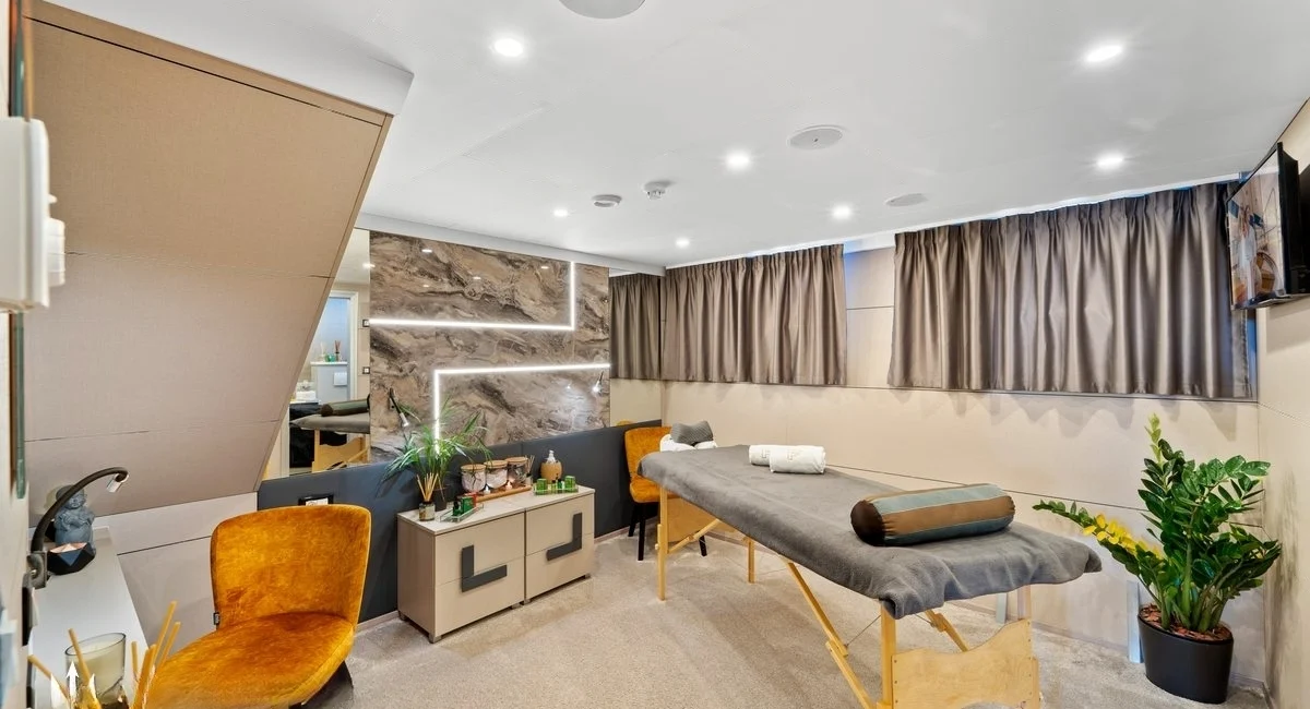 A preview of interior Spa massage room