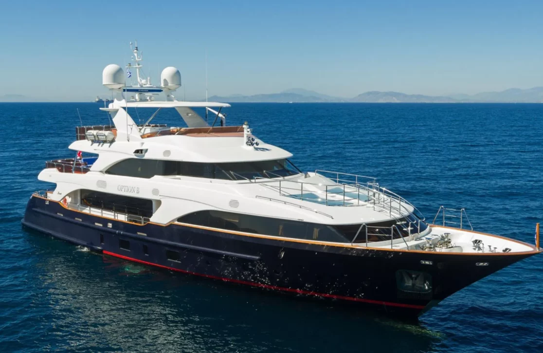 An image of Option B yacht