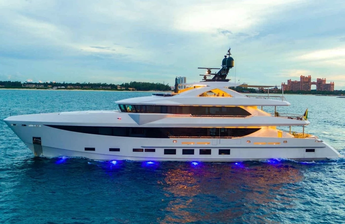 An image of Babas yacht