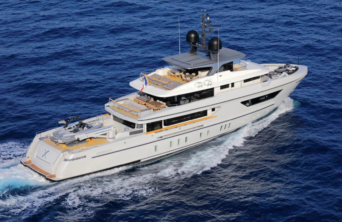 An image of X yacht