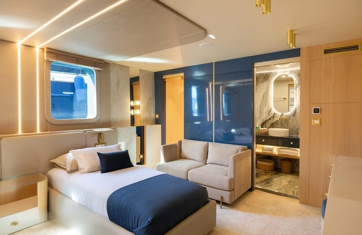 An image of Scorpios yacht