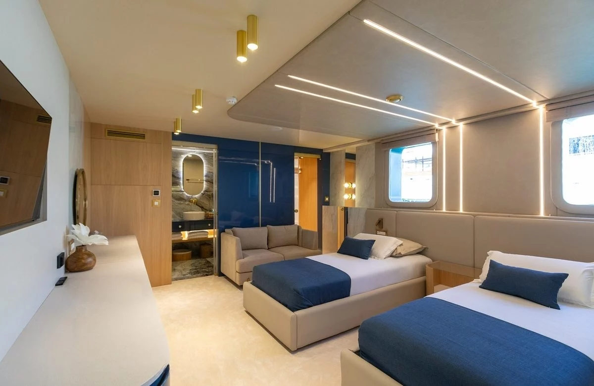 An image of Scorpios yacht