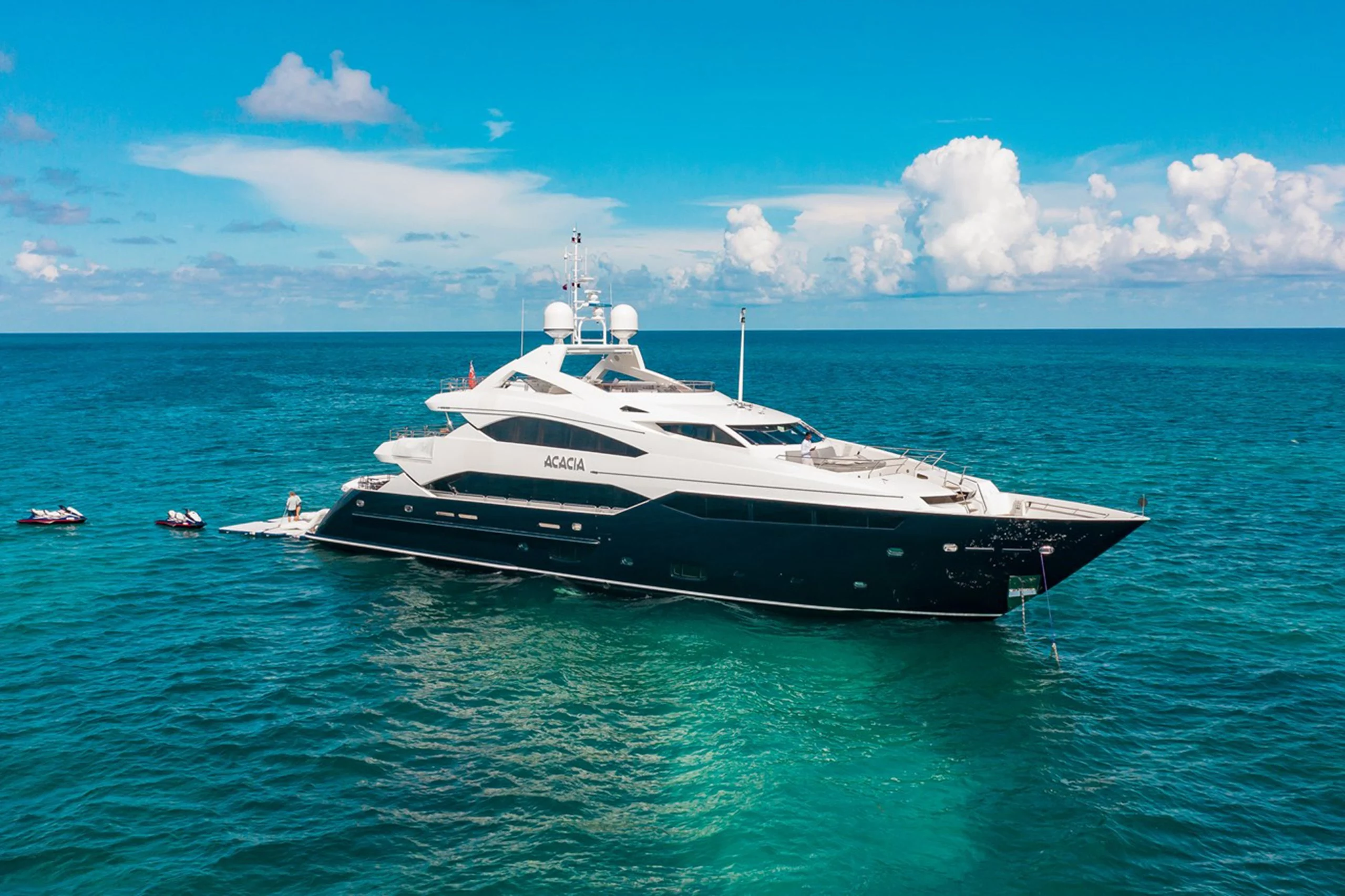 An image of Acacia yacht