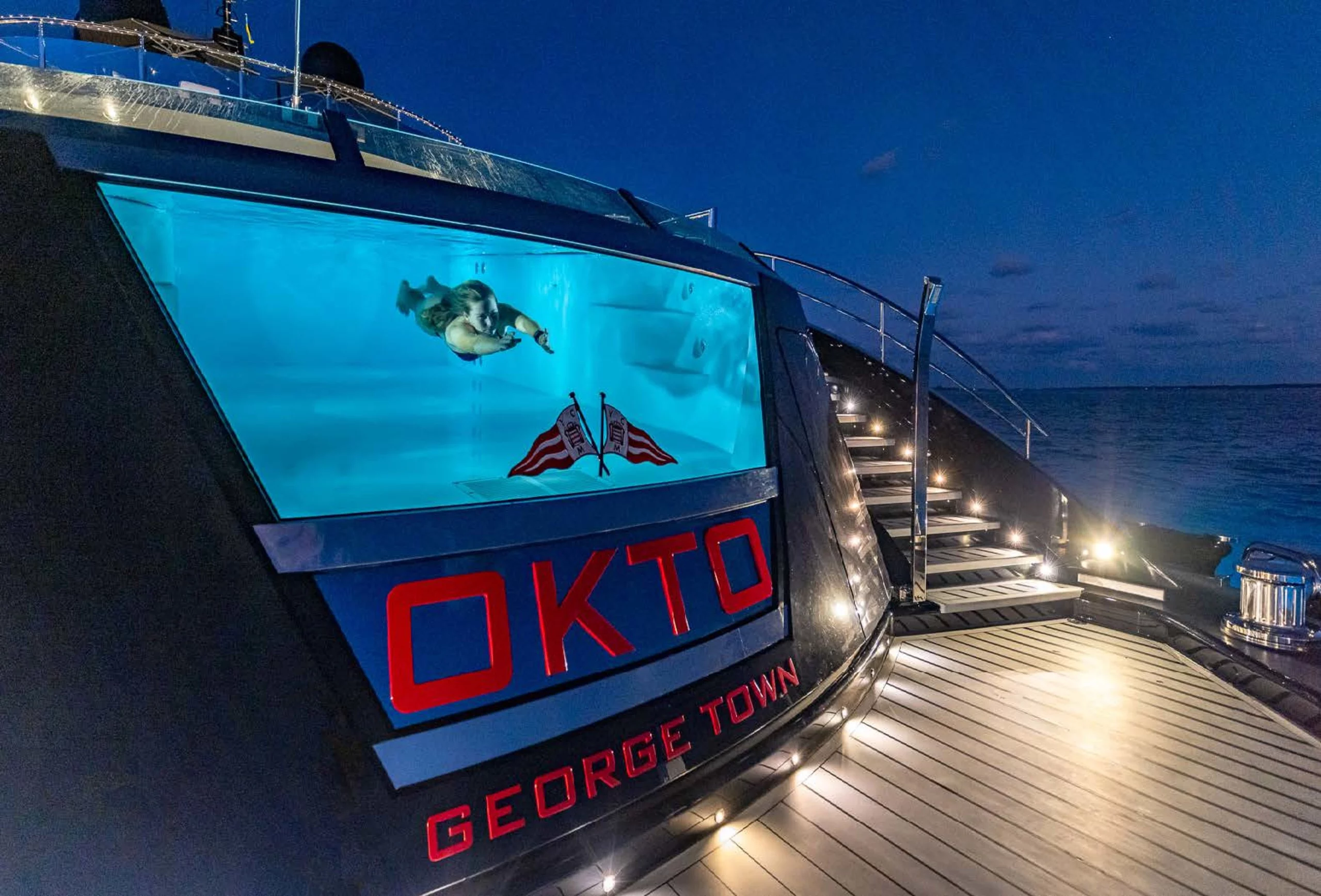 An image of Okto yacht