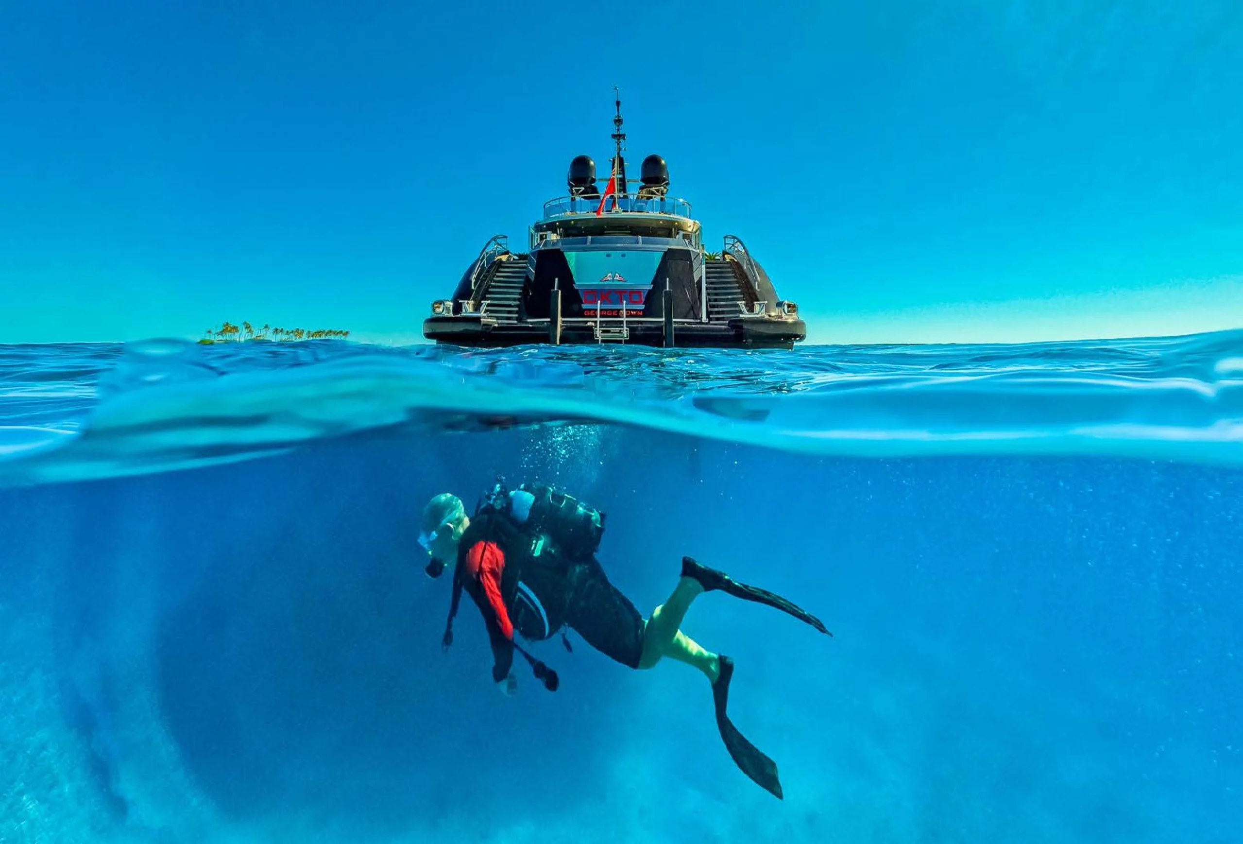 An image of Okto yacht