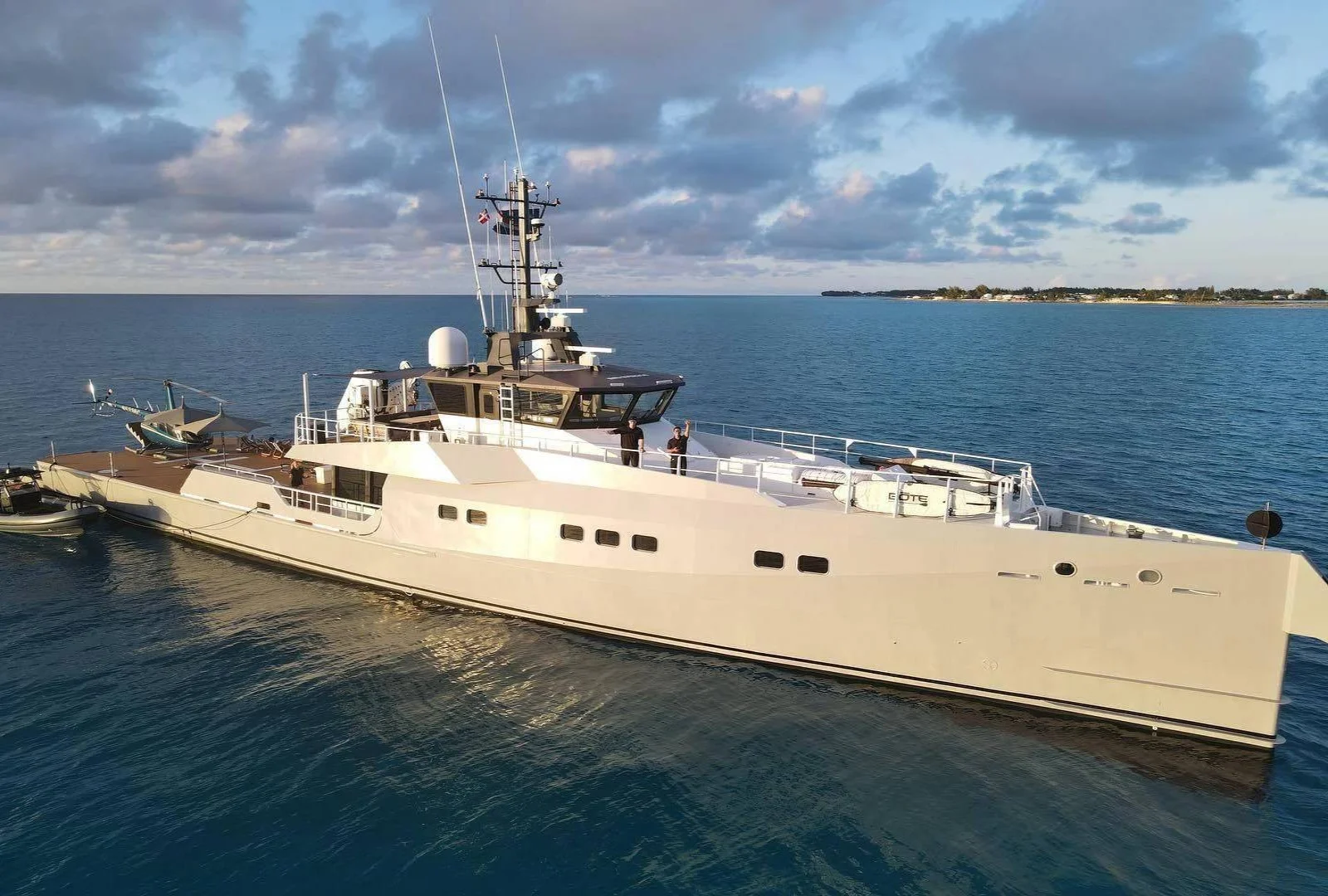 An image of Bad Company Support yacht