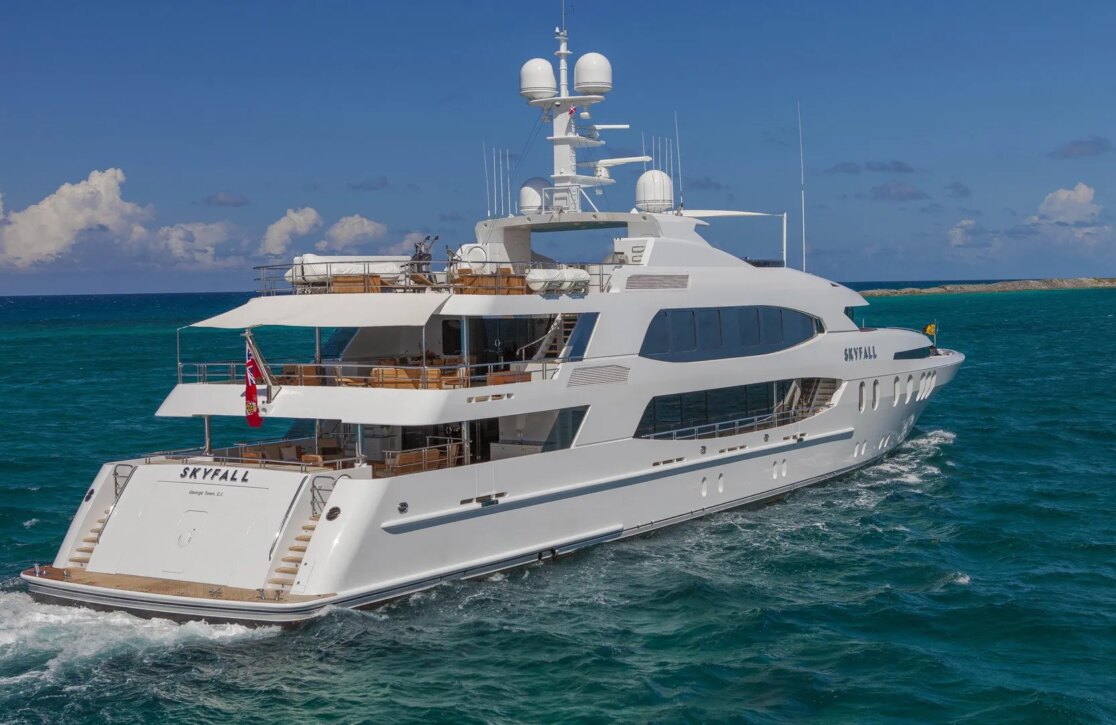 An image of Skyfall yacht