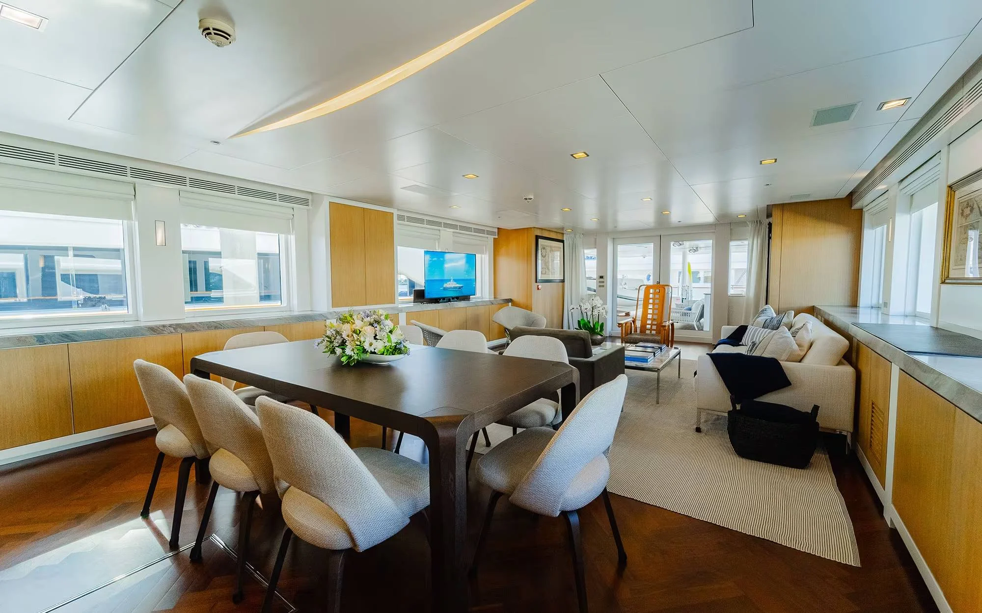 An image of Ocean’s Seven yacht