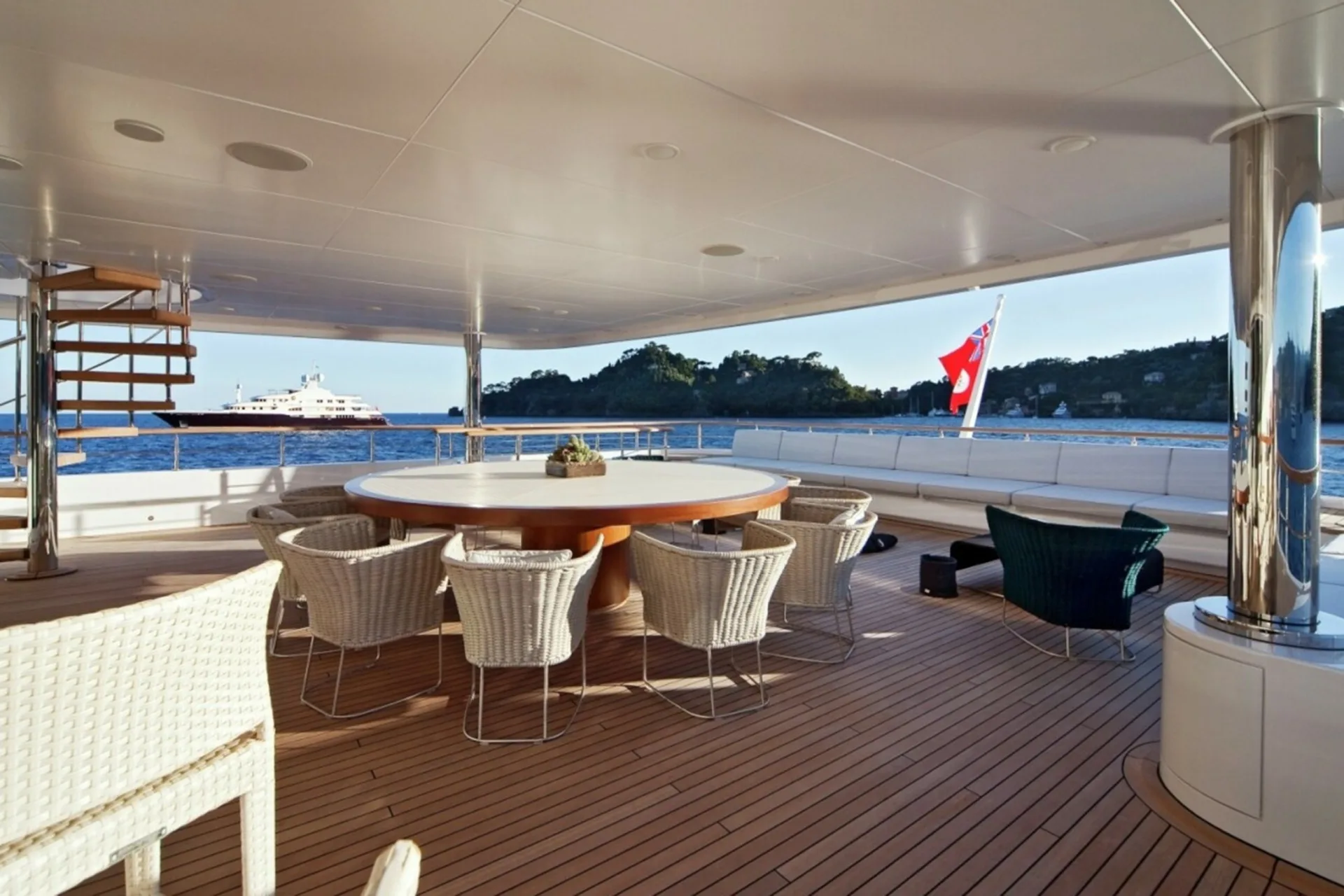 An image of Baraka yacht