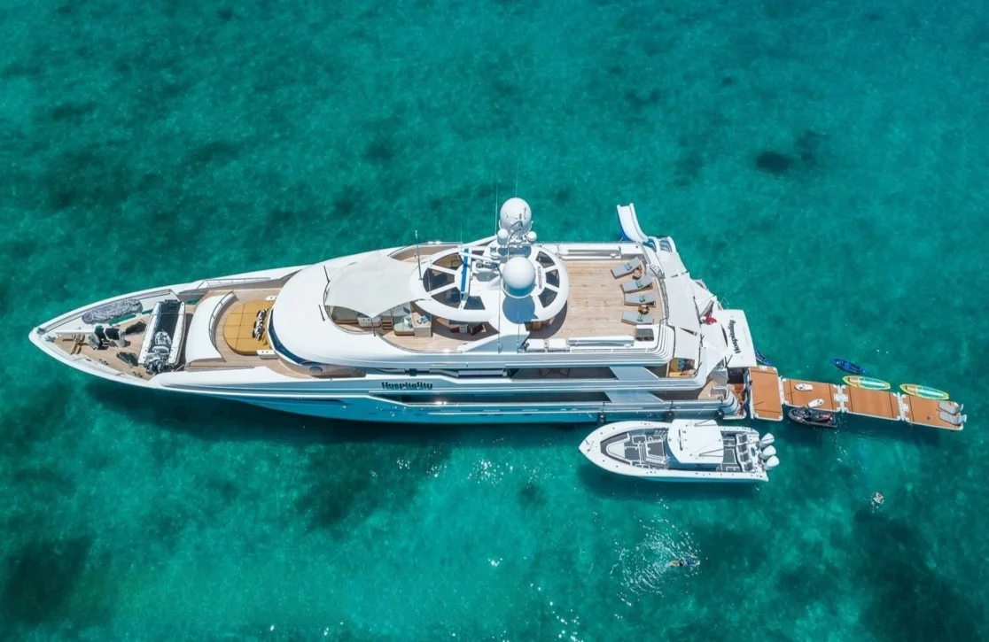 An image of Hospitality yacht