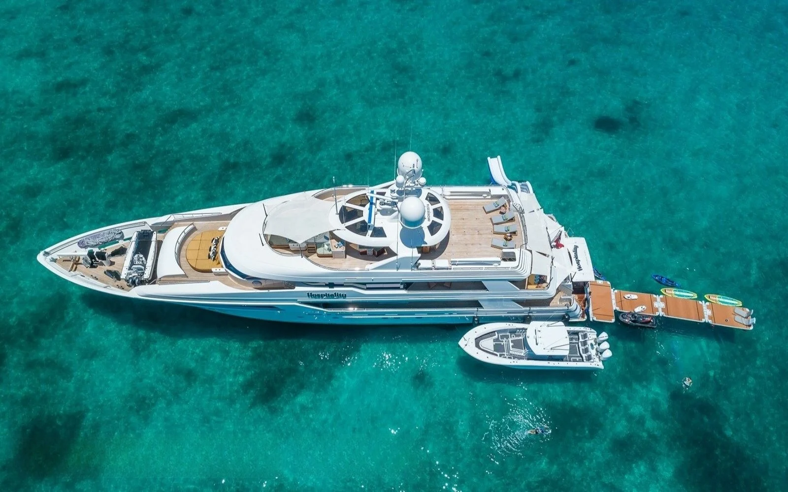 An image of Hospitality yacht