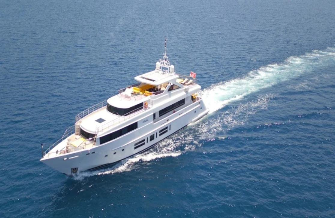 An image of Indiana yacht