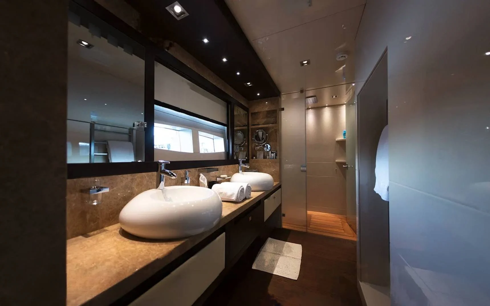 An image of Santorini yacht