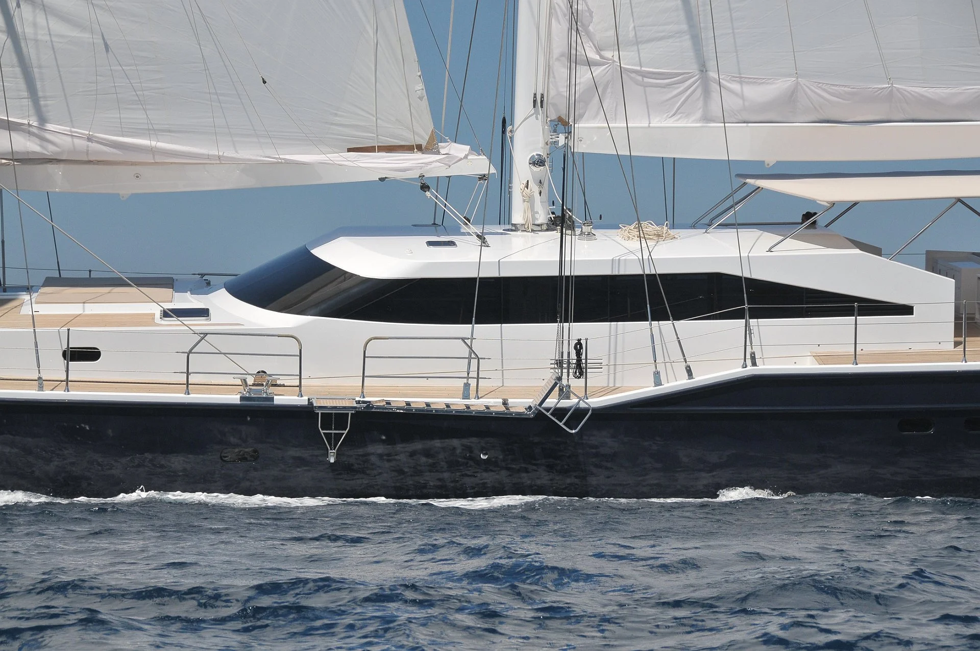 An image of Ubi Bene yacht