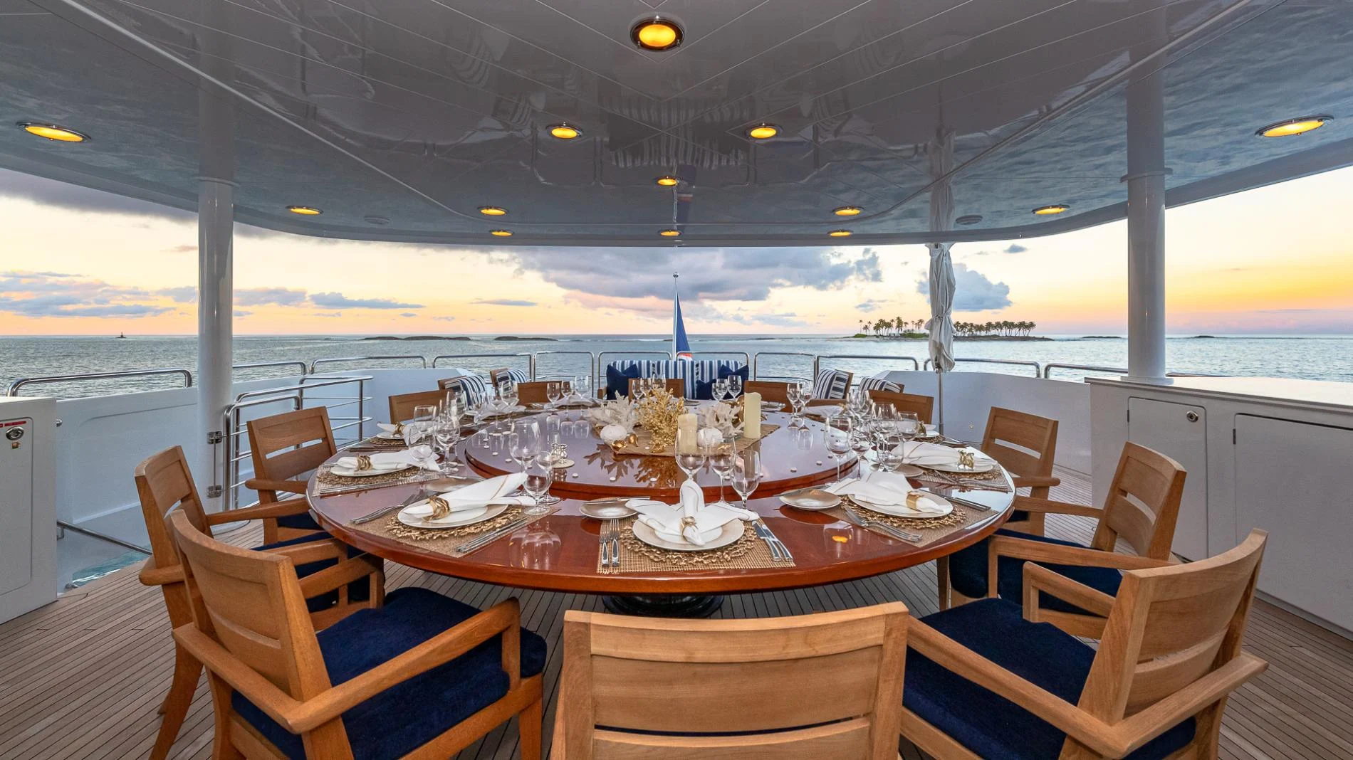 An image of Pisces yacht