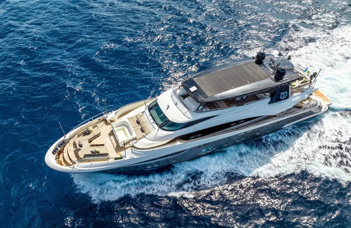 An image of M yacht