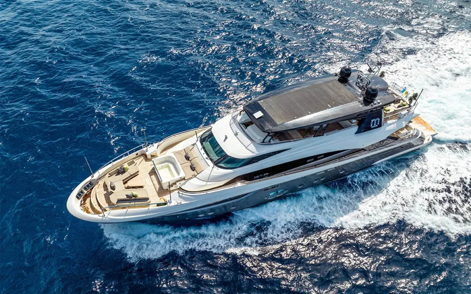 An image of M yacht