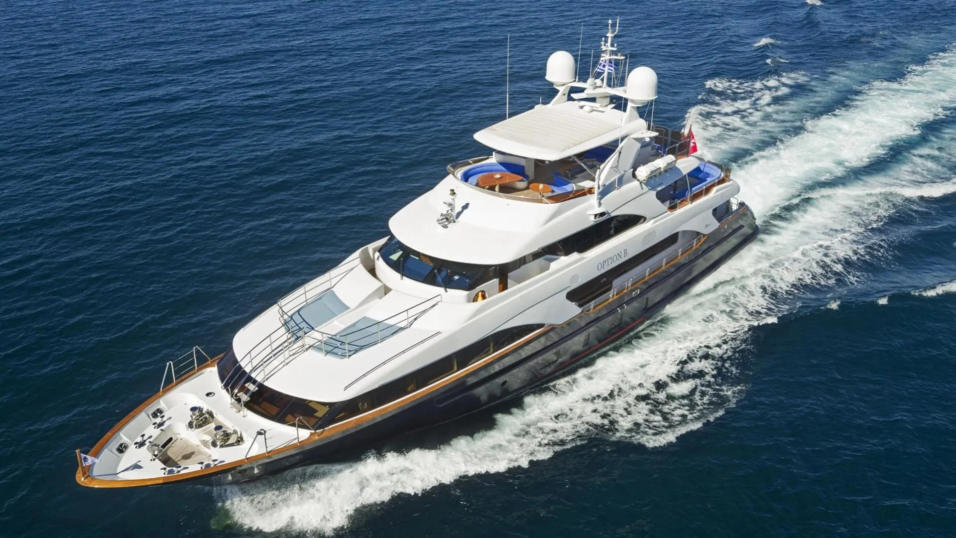 An image of Option B yacht