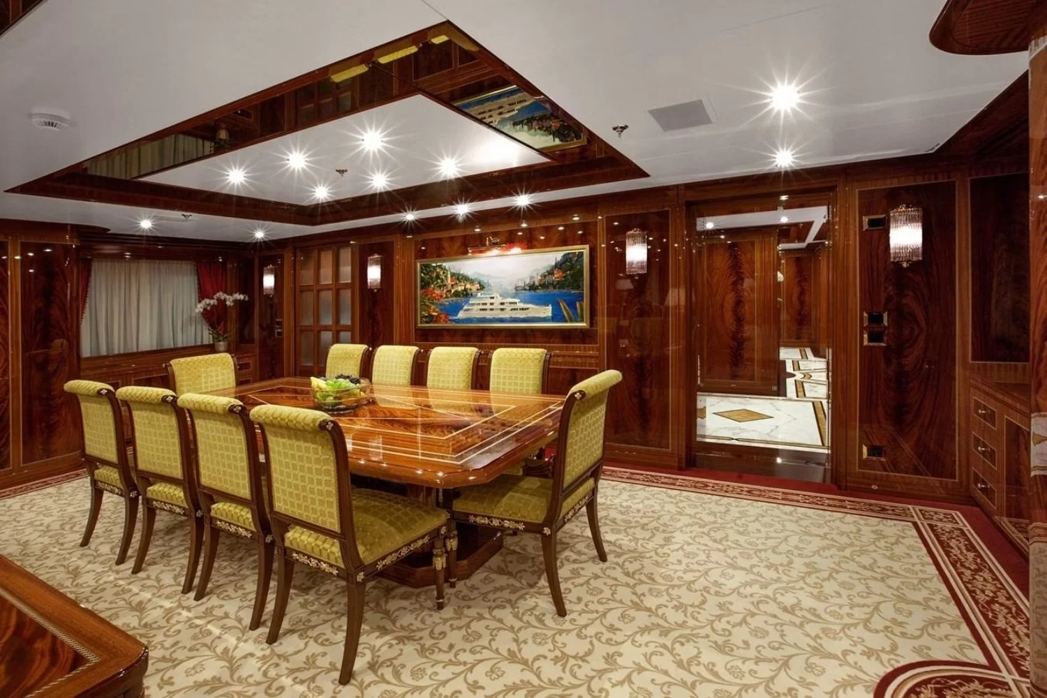 An image of Kadimo’s yacht