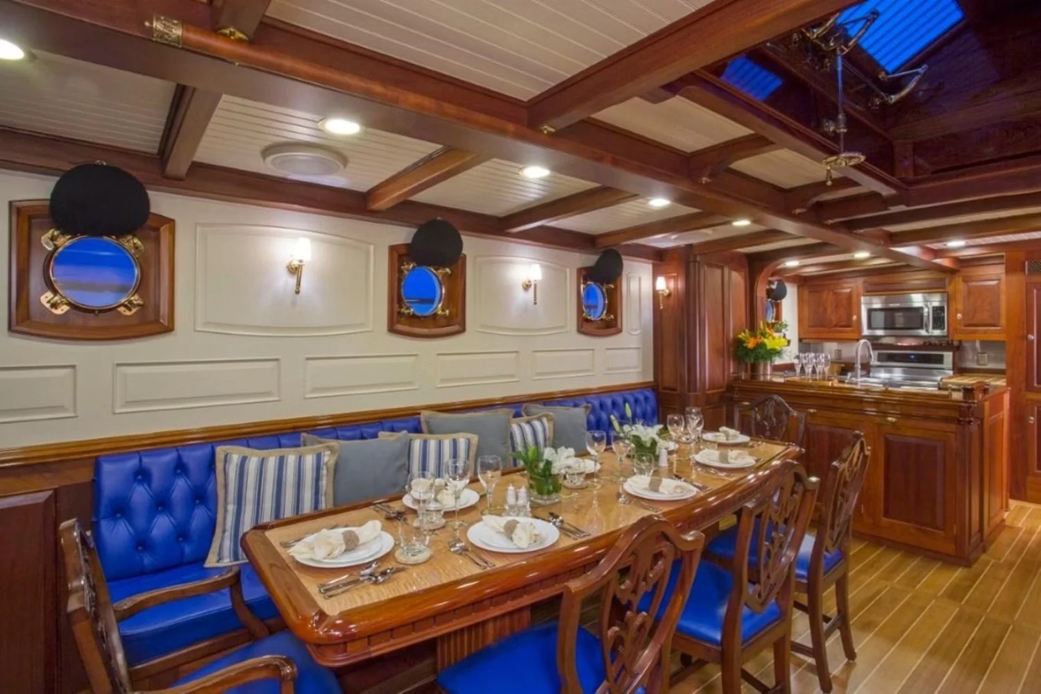 An image of Columbia yacht