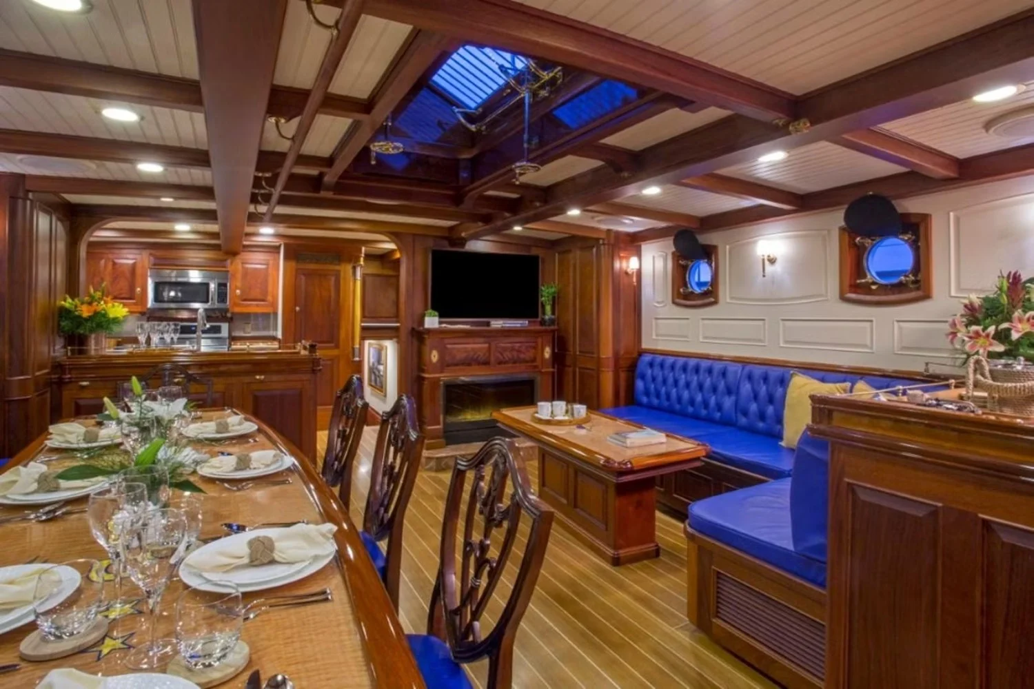 An image of Columbia yacht