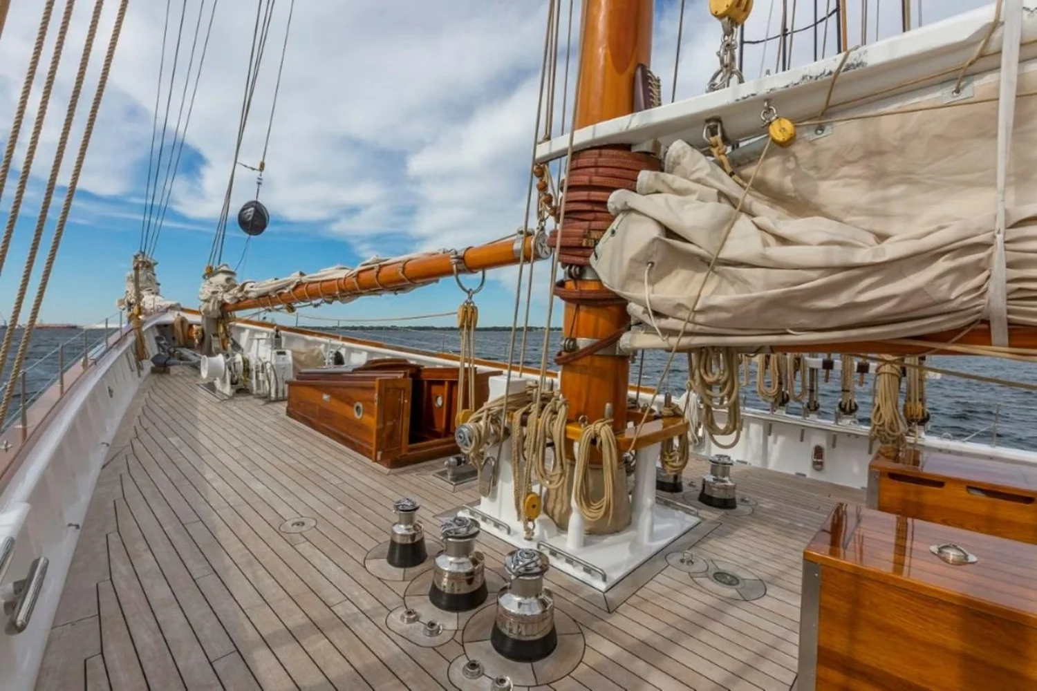 An image of Columbia yacht