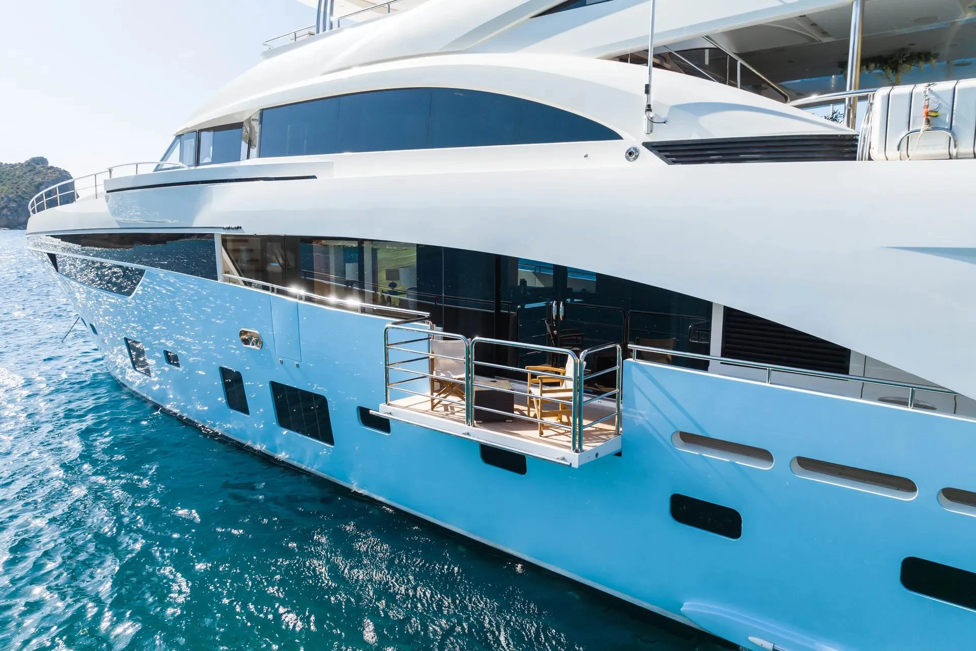 An image of Le Verseau yacht