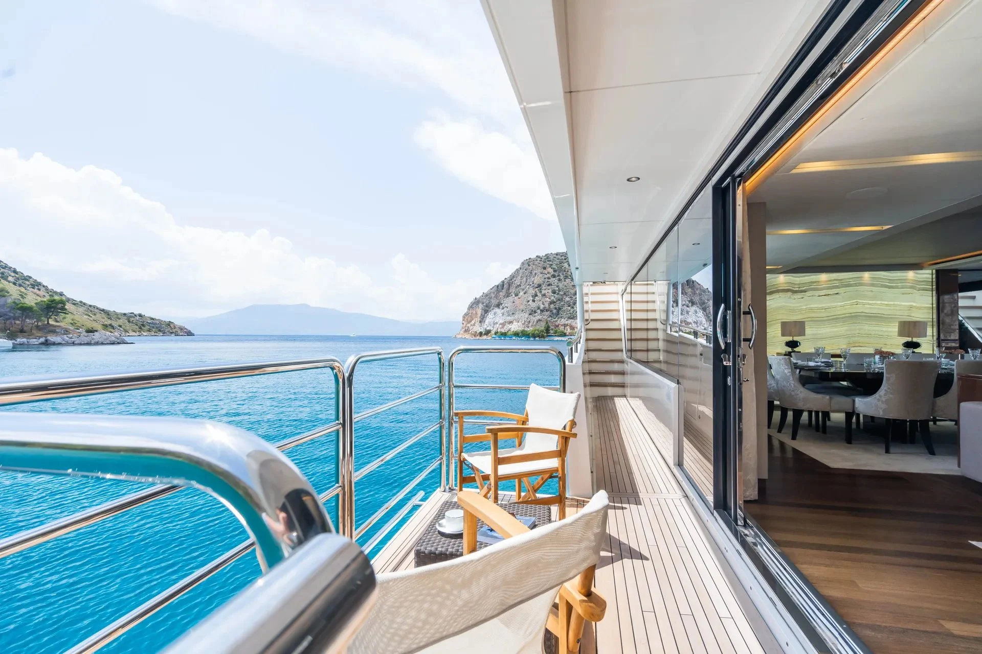 An image of Le Verseau yacht