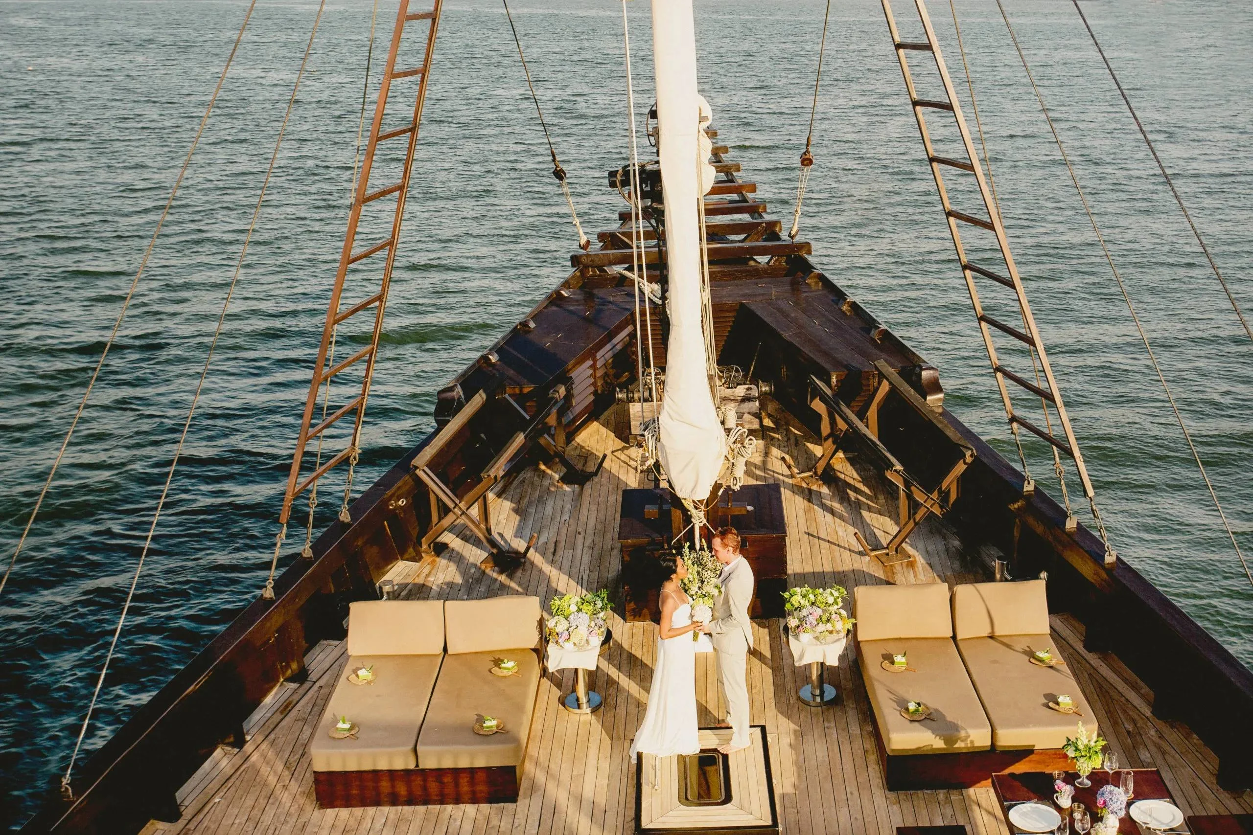 An image of Alila Purnama yacht