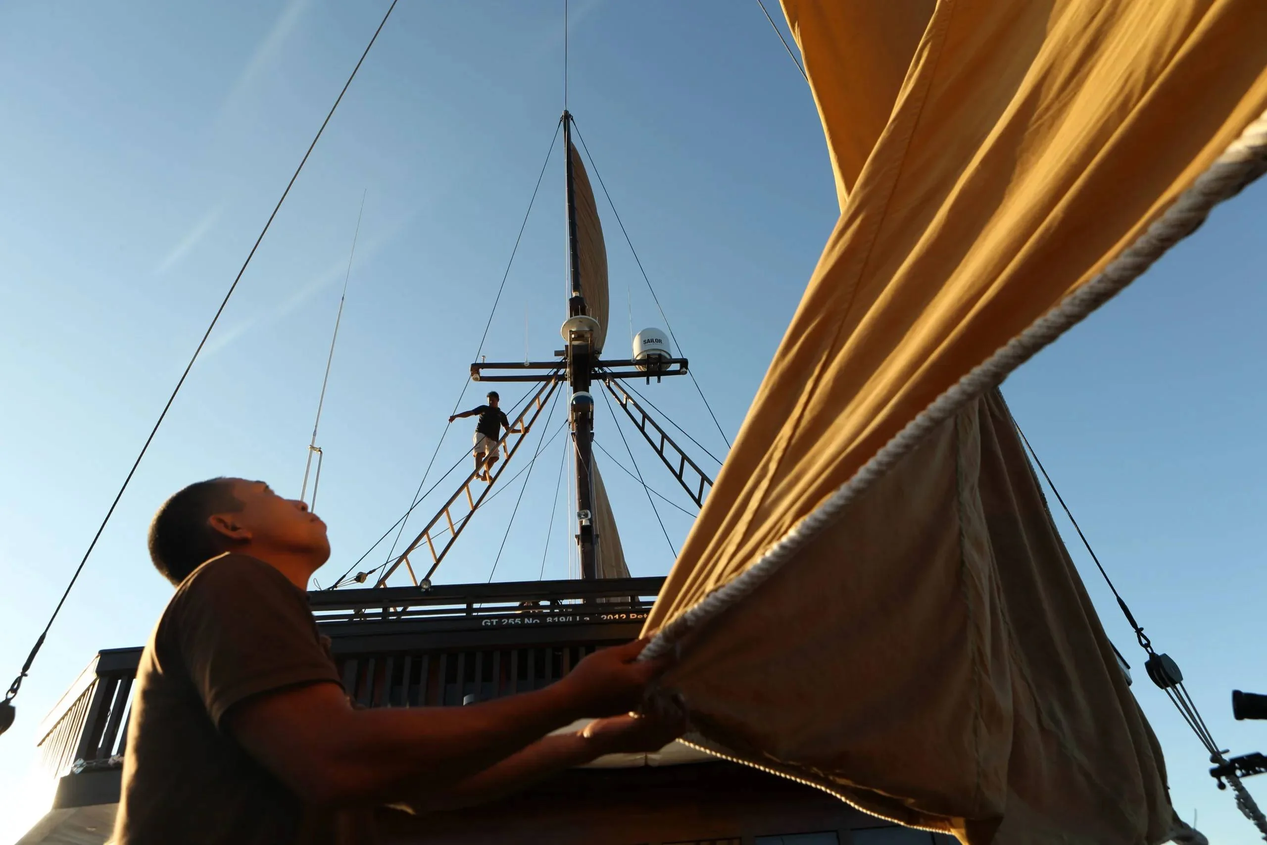An image of Alila Purnama yacht