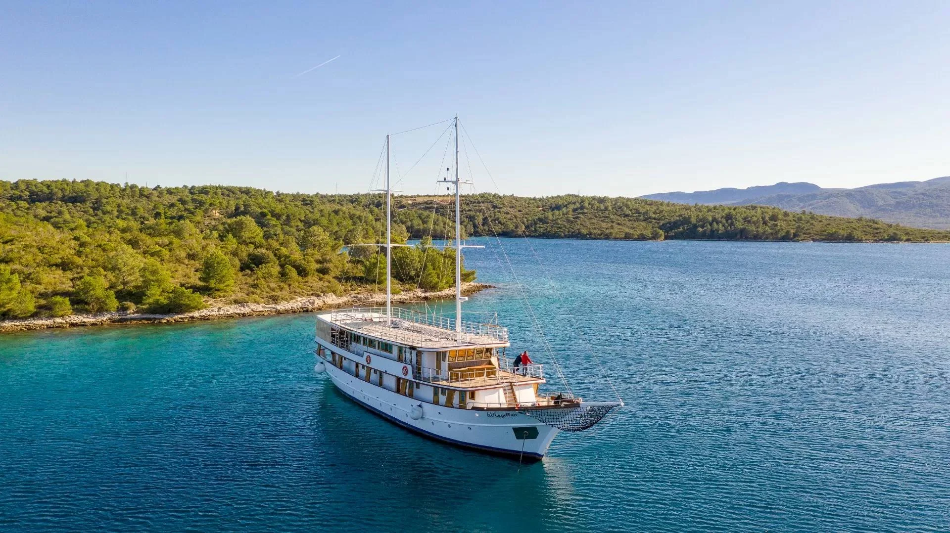 An image of Magellan yacht