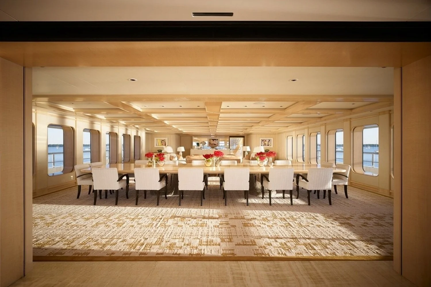 An image of Aquarius yacht