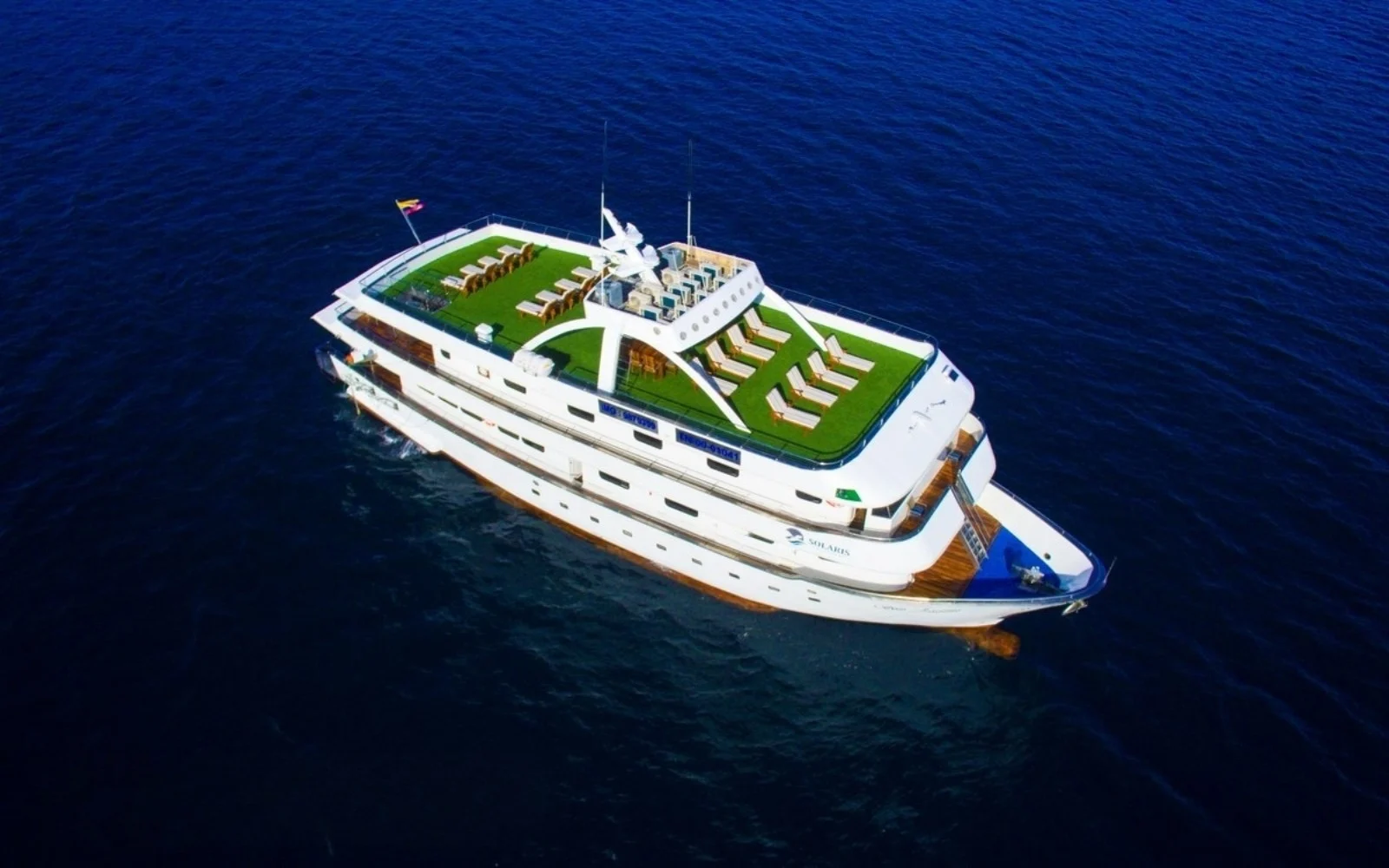 An image of Solaris yacht