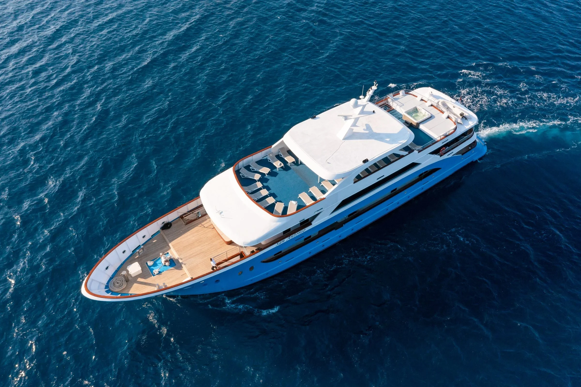 An image of San Antonio yacht