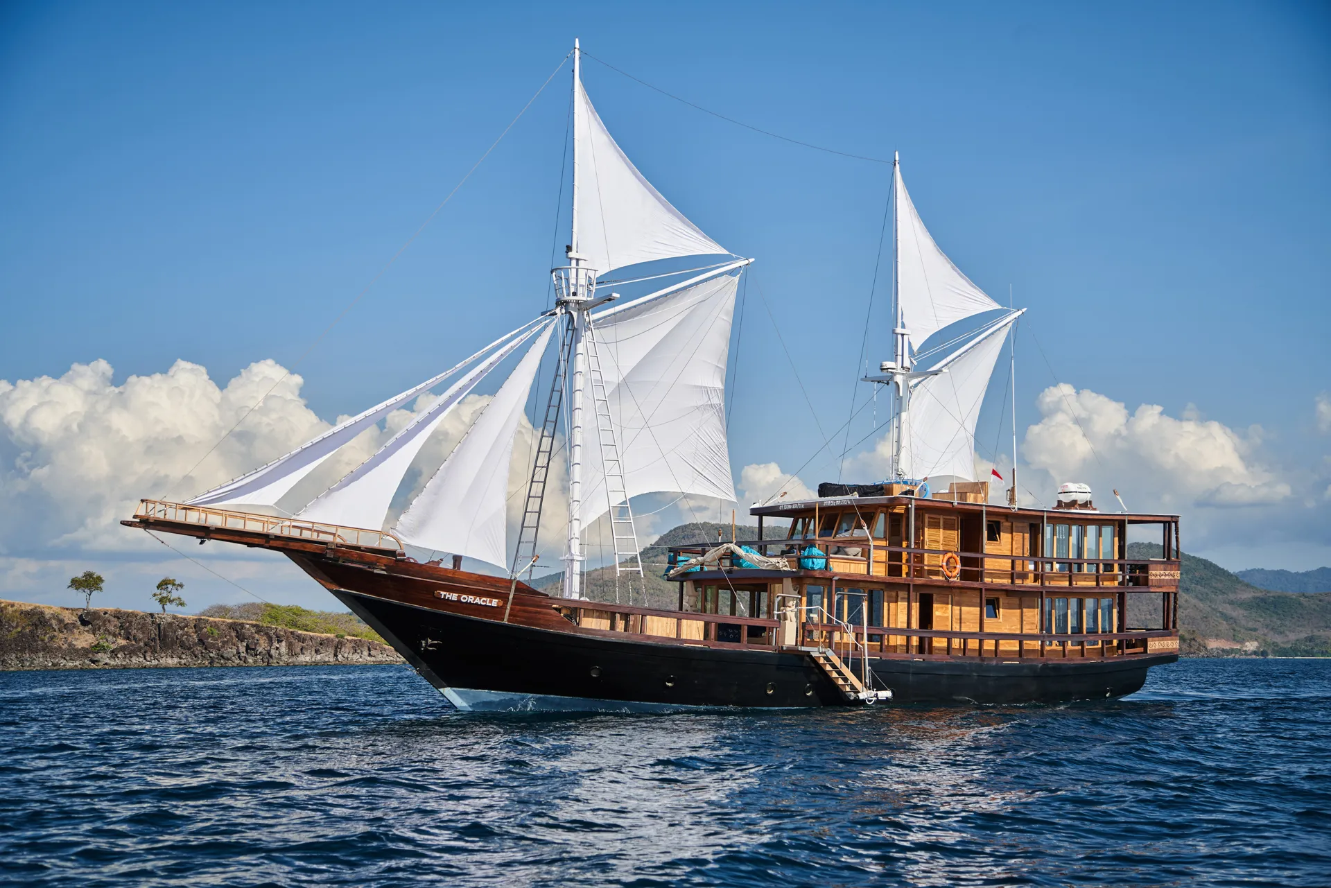 An image of Oracle yacht
